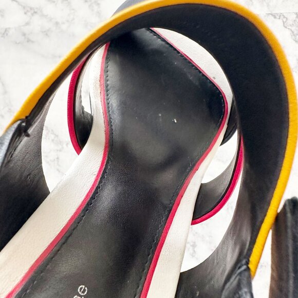 Rag & Bone Reese Block Heel Sandals in Color Multi - Picture 9 of 12